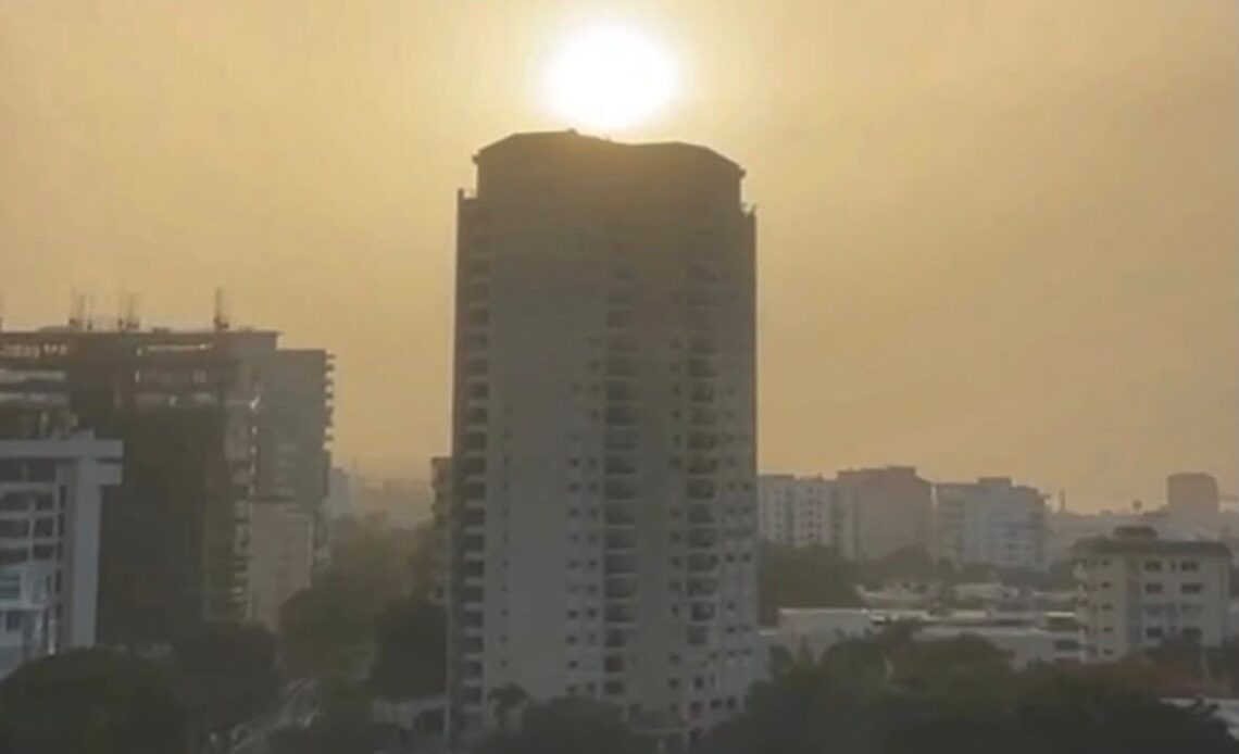 República Dominicana Enfrenta Tercer Día de Polvo del Sahara con Aumento de Temperatura