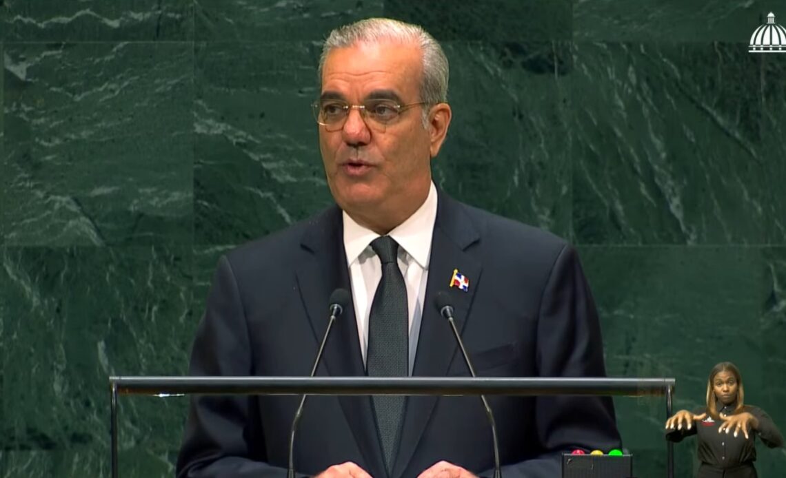 Presidente Abinader ante la ONU: "No hay solución dominicana para la crisis haitiana"