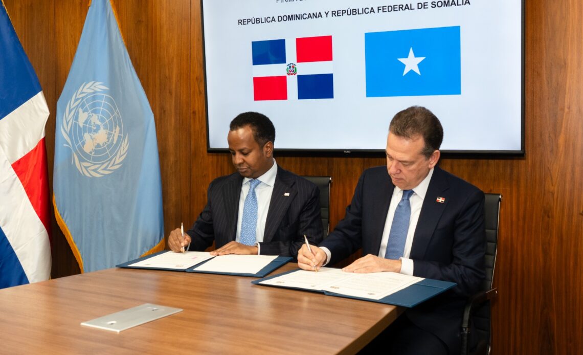 República Dominicana y Somalia Formalizan Vínculos Diplomáticos