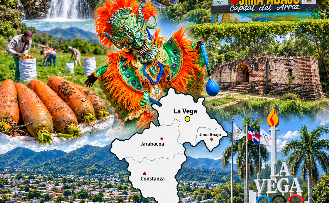 La Vega: Un Destino Dominicano Más Allá del Carnaval, Entre Paisajes Montañosos, Herencia Histórica y Riqueza Agrícola