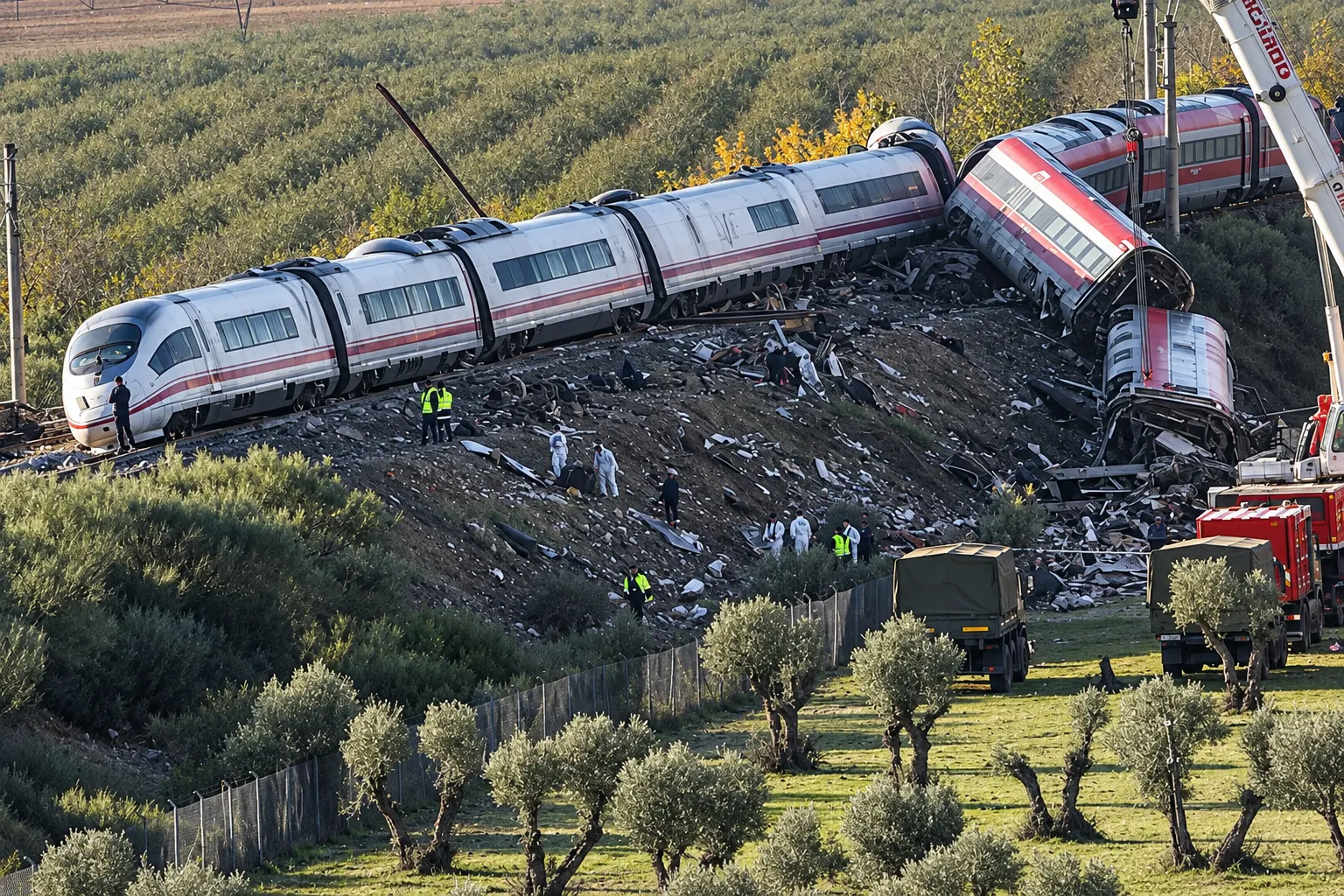 Aumenta a 69 el número de víctimas mortales en el siniestro ferroviario de Toledo