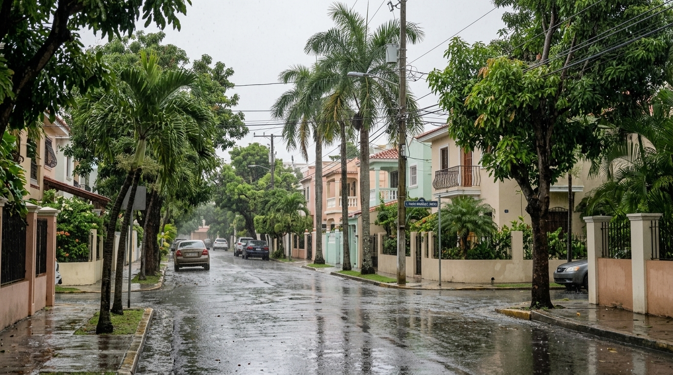 COE eleva alertas en 16 provincias por pronóstico de lluvias debido a vaguada