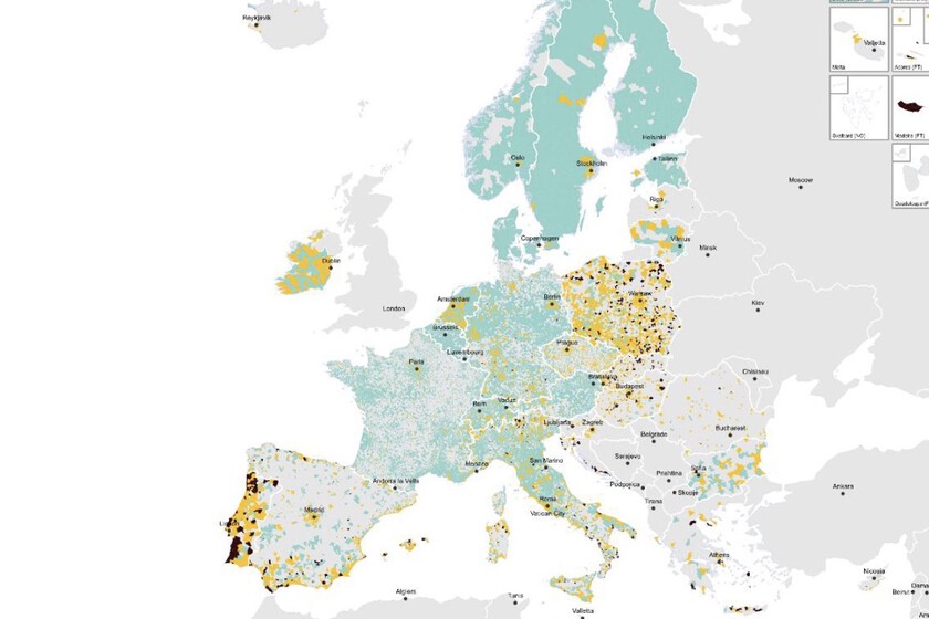 El costo del alquiler en Europa: Un análisis del esfuerzo económico necesario según el tamaño de la vivienda