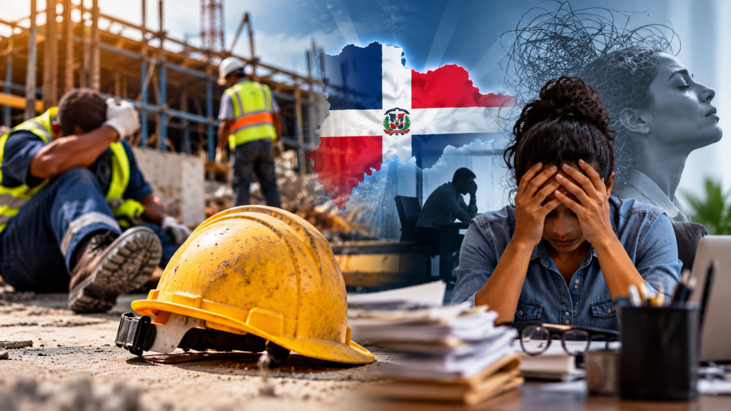 Aumentan los Accidentes Laborales y las Licencias por Salud Mental en República Dominicana