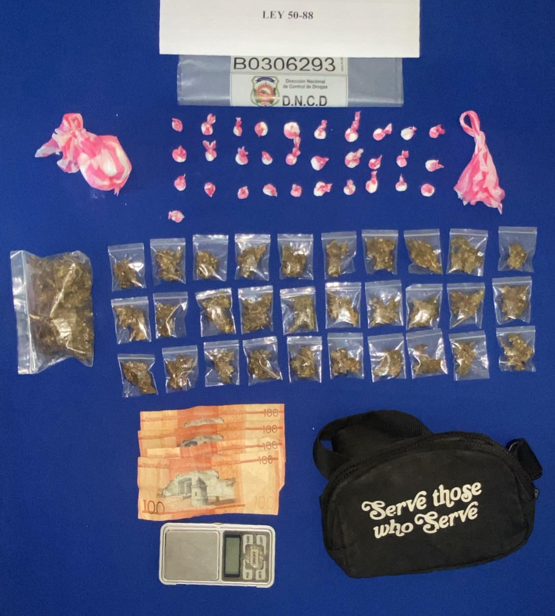 Autoridades incautan más de 21 kilogramos de estupefacientes y arrestan a 44 individuos en el Gran Santo Domingo