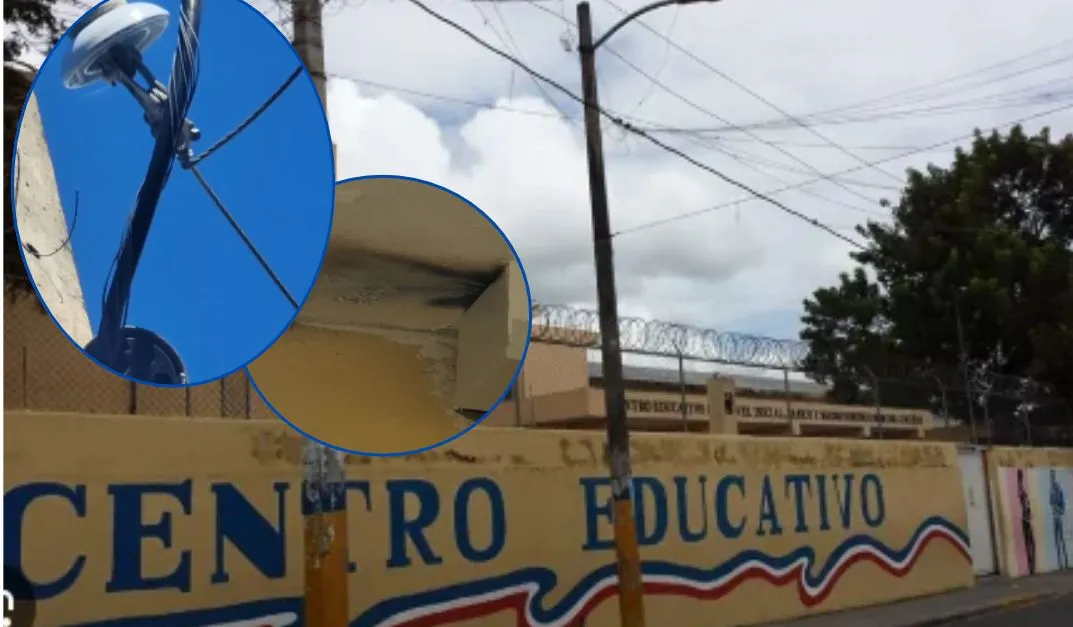 Alertan sobre deficiencias eléctricas y peligro de fuego en liceo de Los Cacaos, Samaná