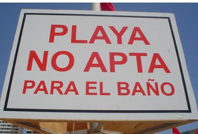 Prohibición de baño en costas de Puerto Plata por condiciones marítimas adversas