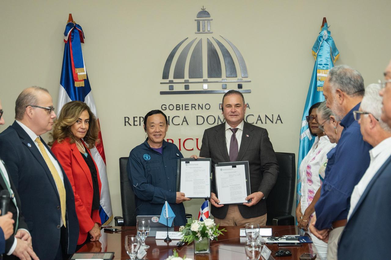FAO y República Dominicana Firman Convenio de US?,000 para Impulsar Modernización Agrícola y Sanidad