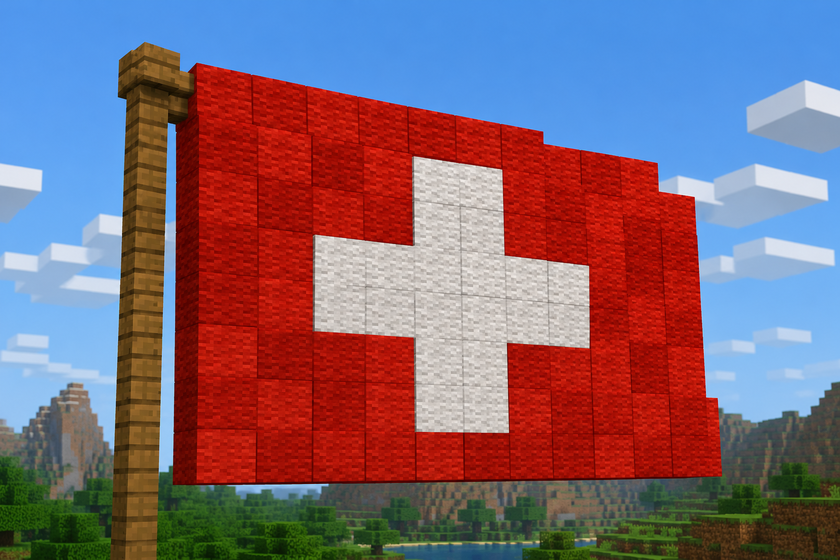 Estudiante Recrea Suiza a Escala Real en Minecraft Utilizando Geodatos Abiertos