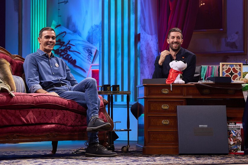 La entrevista de Pedro Sánchez en ''La Revuelta'' rompe récords de audiencia, superando a ''El Hormiguero'' en impacto político