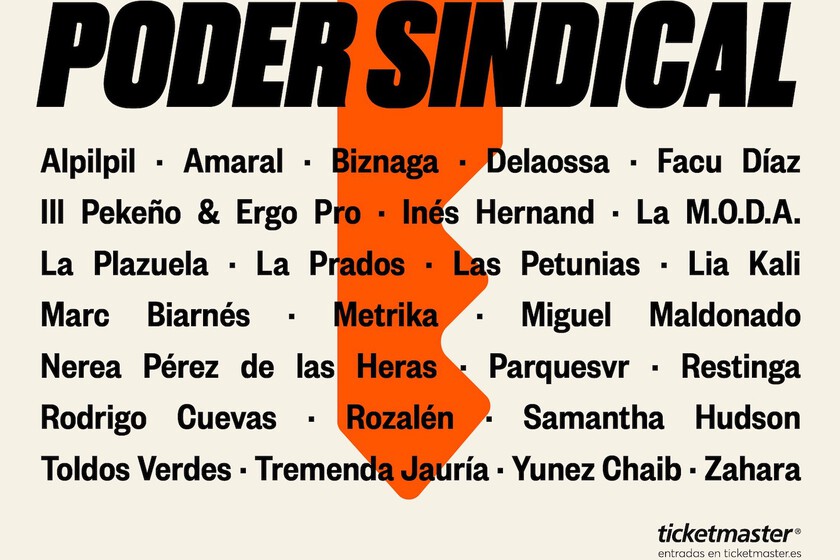 El Sindicato de Inquilinas colabora con Ticketmaster para su evento ''Poder Sindical'', generando debate sobre el monopolio de la 
