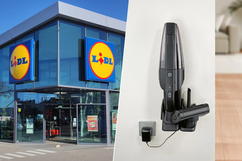 Lidl lanza aspirador de mano Silvercrest: ideal para coche y hogar