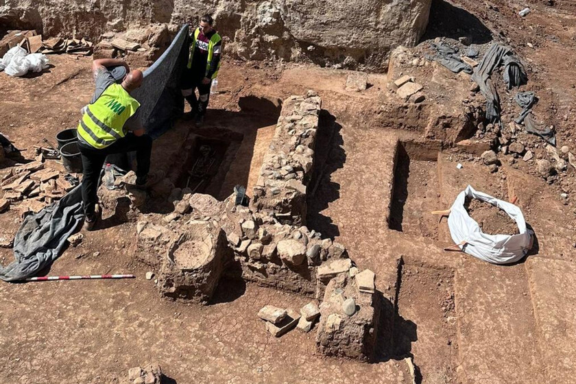 Descubierta en Málaga una de las mayores necrópolis romanas de España durante obras del metro