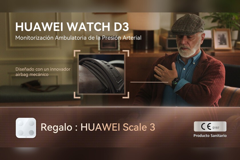 HUAWEI Lanza el WATCH D3: Un Smartwatch Avanzado con Medición Precisa de Presión Arterial y Funciones de Salud Integral